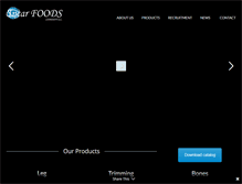 Tablet Screenshot of incarfoods.com